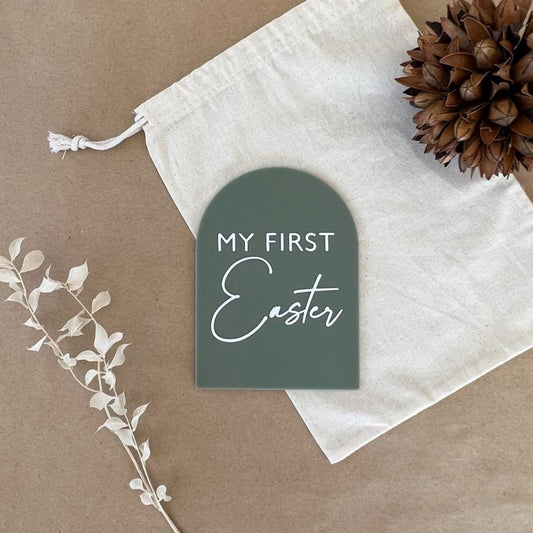 My First Easter | Acrylic Disc | SAGE