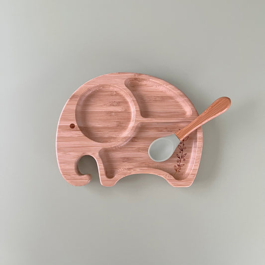 SAGE | Elephant Bamboo Plate