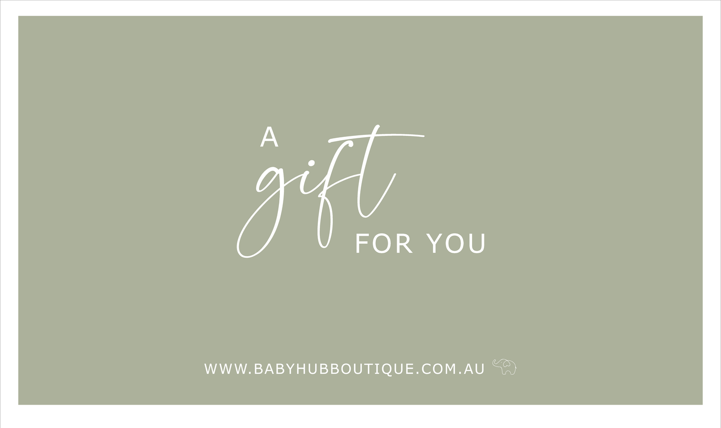 Baby Hub Boutique Gift Card